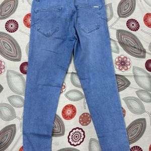 Skinny Fit Blue Jeans