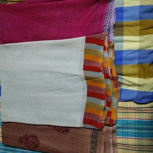 combo of 6 sarees...