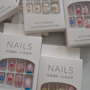 Fake Nails Pack Of 12