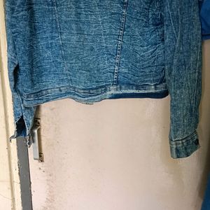 Blue Denim Jacket For Women