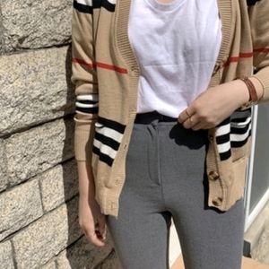 Pinterest Korean Stripped Cardigan