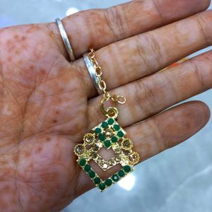 Golden Green Jewellery Set