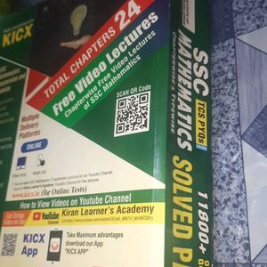 SSC Maths TCS PYQs_Kiran Publication_Book