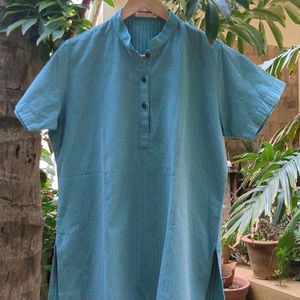 Fabindia Blue Shirt