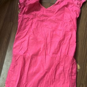 Pink Patiala Suit With Dupatta