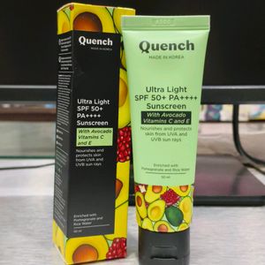 Quench Ultra Light Sunscreen 50  ML