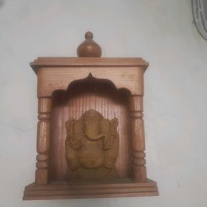 Wooden Ganesh