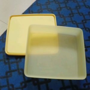 New Tupperware Square shaped tiffin box