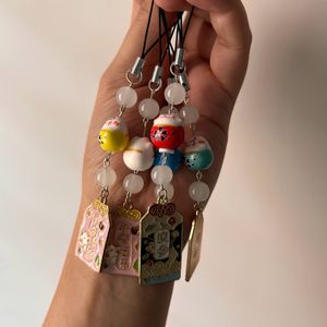 Neko Omamori Phone Charm 🎋