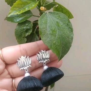 Silk Thread Earring