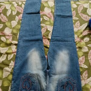 Women's Ice Blue Jean