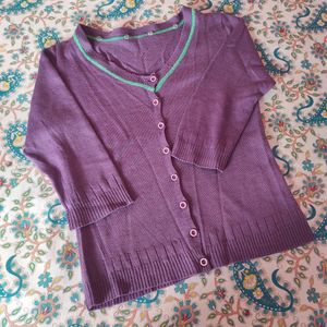 Lavender Cardigan