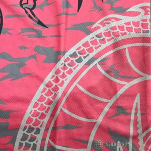 REAL MADRID CHINESE PINK DRAGON JERSEY SIZE M