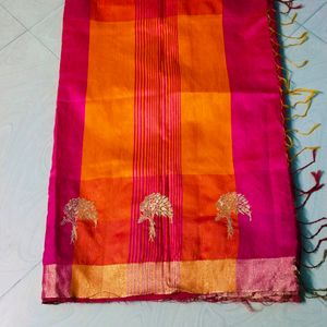 Beautiful Multi Colour Women Saree