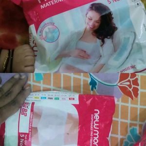 Combo Of Maternity Pad And Fixator