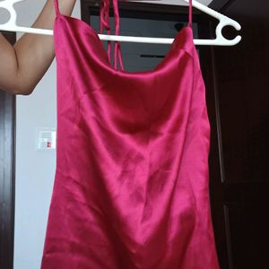 Mini Backless Dress