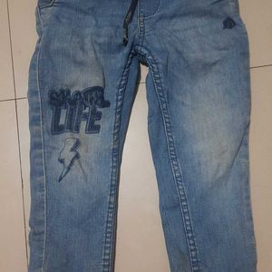 Boys Jeans Pant Blue Colour