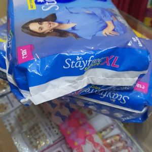 Pack Of 2 STAYFREE SANITARY PAD XL Size