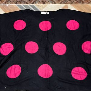 POLKA DOTS SWEATSHIRT