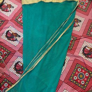 Anarkali With Legging And Dupatta