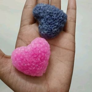 Homemade Scented Heart Candle