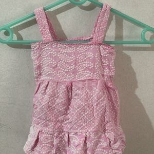 Pink Girls Frock