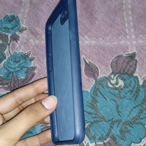 Realme C2 Full Body Back Cover, Plain ,blue