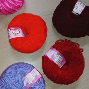 Set Of 9 Wool