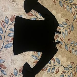 Black Top Bell Sleeves