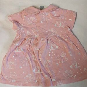 100% Cotton Frock For Baby Girl