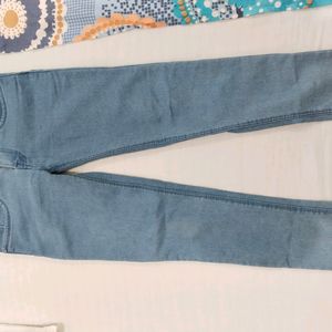 Price Down Light Blue Ankle Length Jean