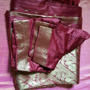 SILK SAREE WITH BLOUSE