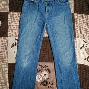 Blue Straight Jeans For Women