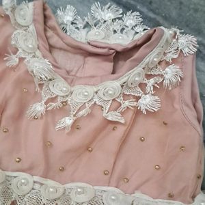 Gown For 6-9 Months Baby Girl