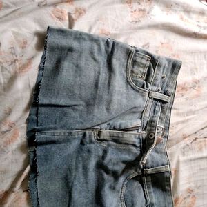 Mini Denim Skirt