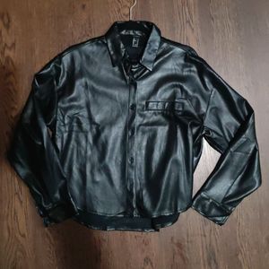 Forever 21 Faux Leather Shaket