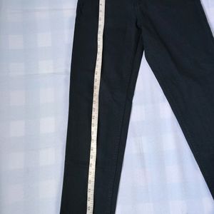 Straight Fit Black Jeans