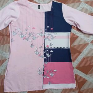 Short Pink Kurti