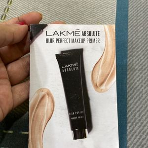 Lakme Primer and Just Herbs Eyeliner