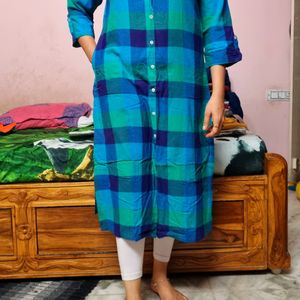 Blue Kurti