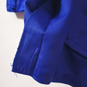 💥🆕️ Royal Blue Fancy Readymade Blouse