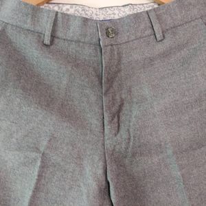 Grey Formal Trousers/ Pants For Men