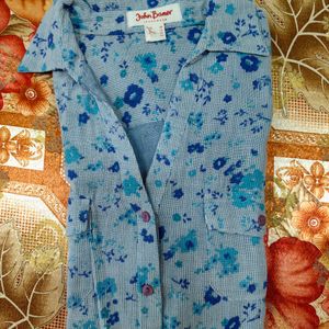 Floral Print Shirt For Women