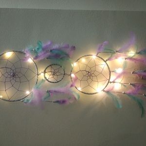 Multicolored Dream Catcher With Light