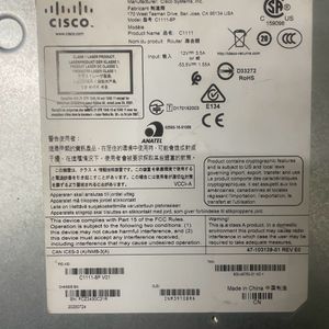 Cisco ISR 1100 Series Router C1111-8P