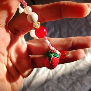 Kawaii Sanrio Strawberry Necklace 🍓