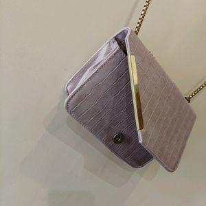 Stylish Lavender Sling Bag