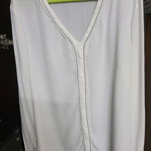 Summery White PROMOD Top