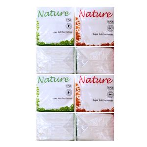 Nature Tissue Paper Super Soft Napkin Pack Of 8