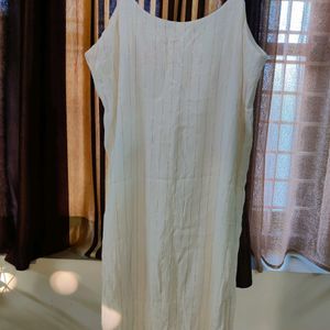 Off White Dress